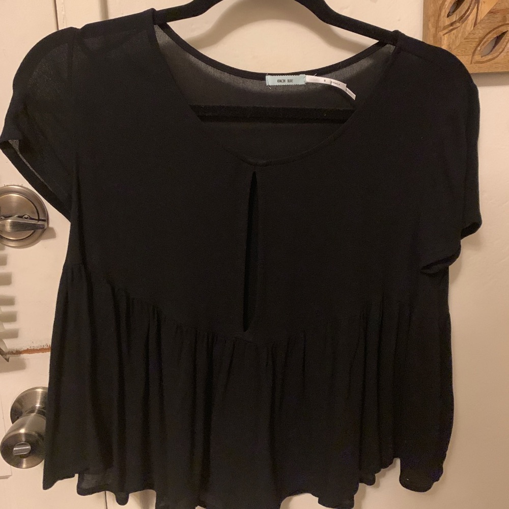 Kimchi Blue brand black blouse